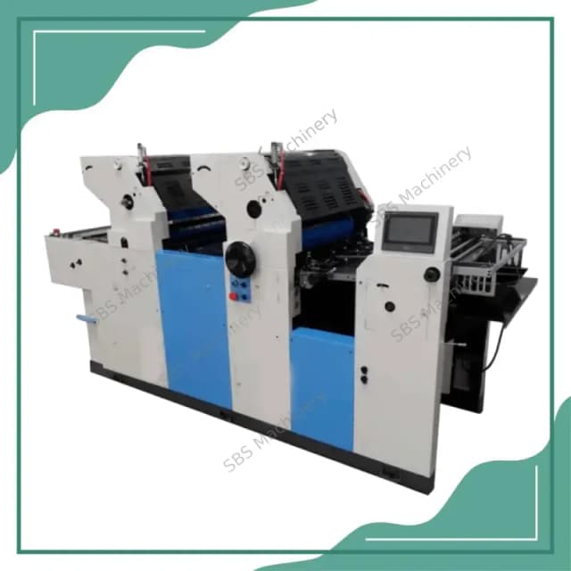 Double Colour Offset Printing Machine